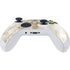 Gold and White Marble Xbox Series S Controller Skin