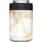 Gold and White Marble Yeti Colster Can Insulator Skin