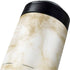 Gold and White Marble Yeti Colster Can Insulator Skin
