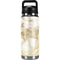 Gold and White Marble YETI Rambler 26oz Bottle Skin