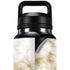 Gold and White Marble YETI Rambler 36oz Bottle Skin