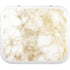 Gold and White Marble YETI Roadie 24 Hard Cooler Skin