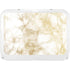 Gold and White Marble YETI Tundra 35 Hard Cooler Skin