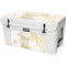 Gold and White Marble YETI Tundra 75 Hard Cooler Skin