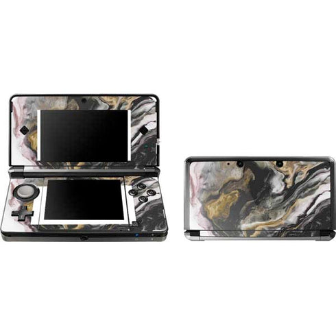 Gold Blush Marble Ink 3DS (2011) Skin