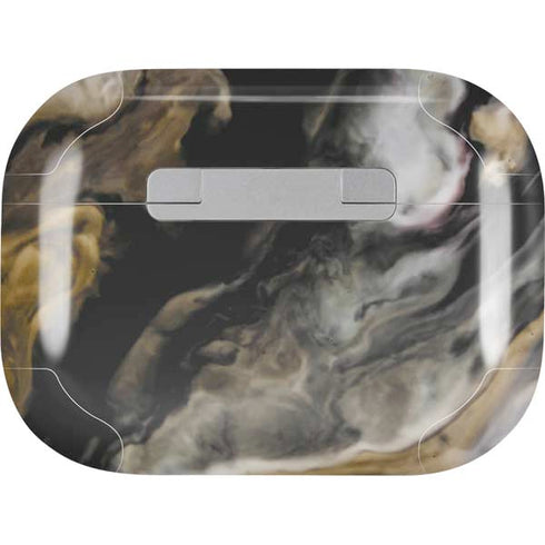 Gold Blush Marble Ink Apple AirPods Pro Skin