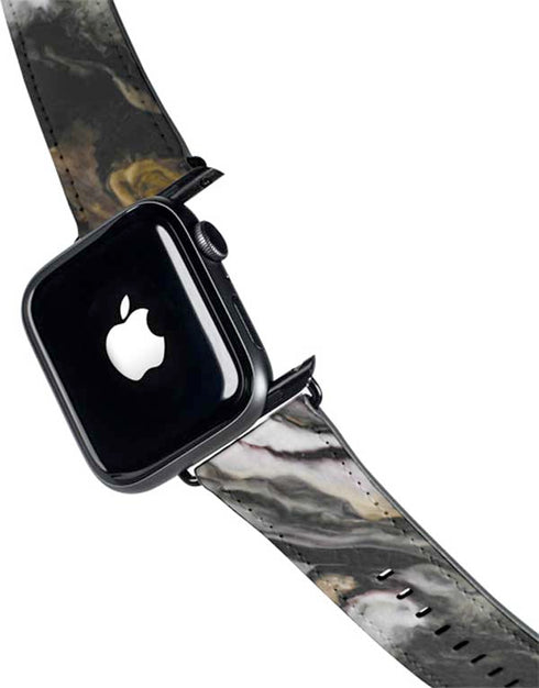 Gold Blush Marble Ink Apple Watch Band 42-44mm