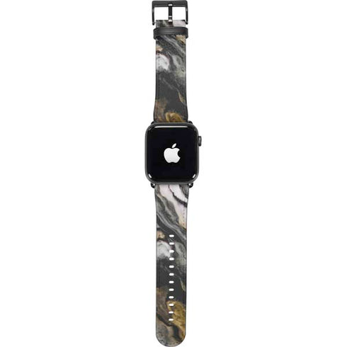 Gold Blush Marble Ink Apple Watch Band 38-40mm