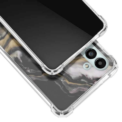 Gold Blush Marble Ink Galaxy A13 5G Clear Case