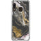 Gold Blush Marble Ink Galaxy A30 Clear Case