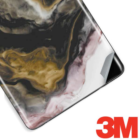 Gold Blush Marble Ink Galaxy Note 8 Skin