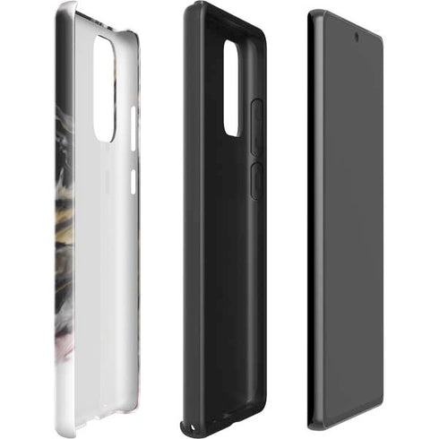 Gold Blush Marble Ink Galaxy Note20 5G Pro Case