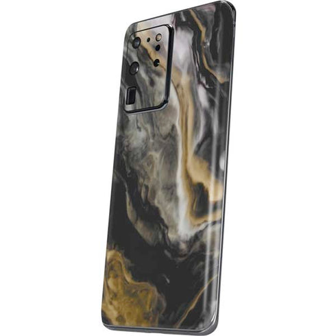 Gold Blush Marble Ink Galaxy S20 Ultra 5G Skin