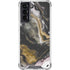 Gold Blush Marble Ink Galaxy S21 5G Clear Case