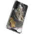 Gold Blush Marble Ink Galaxy S21 FE Clear Case