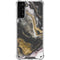 Gold Blush Marble Ink Galaxy S21 Plus 5G Clear Case