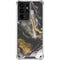 Gold Blush Marble Ink Galaxy S21 Ultra 5G Clear Case