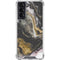 Gold Blush Marble Ink Galaxy S22 Clear Case