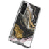 Gold Blush Marble Ink Galaxy S23 Clear Case