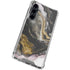 Gold Blush Marble Ink Galaxy S23 FE Clear Case