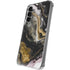 Gold Blush Marble Ink Galaxy S24 Plus Clear Case