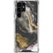 Gold Blush Marble Ink Galaxy S24 Ultra Clear Case