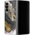 Gold Blush Marble Ink Galaxy Z Fold4 5G Skin