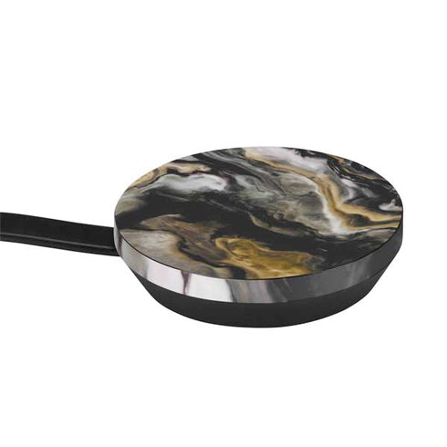 Gold Blush Marble Ink Google Stadia Controller Skin