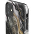 Gold Blush Marble Ink iPhone 11 Impact Case