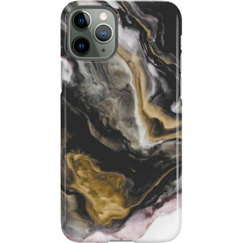 Gold Blush Marble Ink iPhone 11 Pro Lite Case