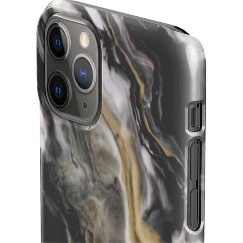 Gold Blush Marble Ink iPhone 11 Pro Lite Case