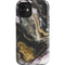 Gold Blush Marble Ink iPhone 12 Mini Impact Case