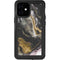 Gold Blush Marble Ink iPhone 12 Mini Waterproof Case