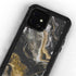 Gold Blush Marble Ink iPhone 12 Mini Waterproof Case