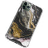 Gold Blush Marble Ink iPhone 12 Pro Clear Case