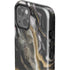 Gold Blush Marble Ink iPhone 15 Impact Case