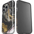 Gold Blush Marble Ink iPhone 14 Pro Impact Case