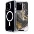 Gold Blush Marble Ink iPhone 15 Pro MagSafe Case