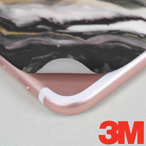 Gold Blush Marble Ink iPhone 7 Plus Skin