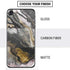 Gold Blush Marble Ink iPhone SE (2nd & 3rd Gen) Skin
