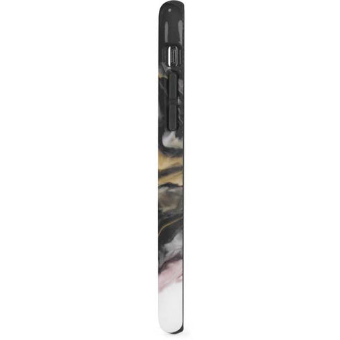 Gold Blush Marble Ink iPhone X Pro Case
