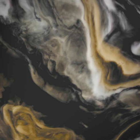 Gold Blush Marble Ink iPhone X Pro Case