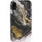 Gold Blush Marble Ink iPhone XR Pro Case