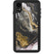 Gold Blush Marble Ink iPhone XR Waterproof Case