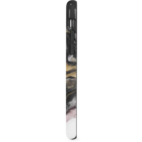 Gold Blush Marble Ink iPhone XS Pro Case