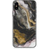 Gold Blush Marble Ink iPhone XS Skin