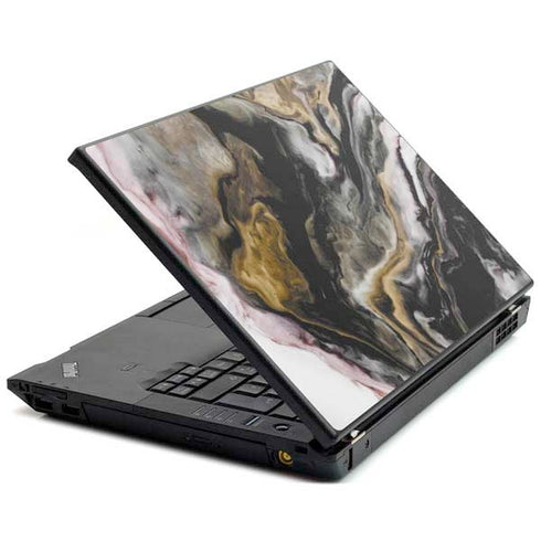 Gold Blush Marble Ink Lenovo T420 Skin