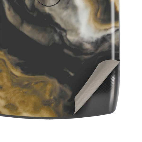 Gold Blush Marble Ink Motorola RAZR Skin
