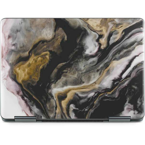 Gold Blush Marble Ink Notebook 9 Pro 13in (2017) Skin