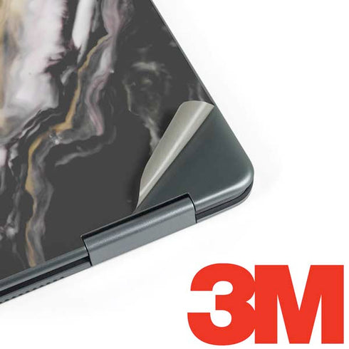 Gold Blush Marble Ink Notebook 9 Pro 13in (2017) Skin